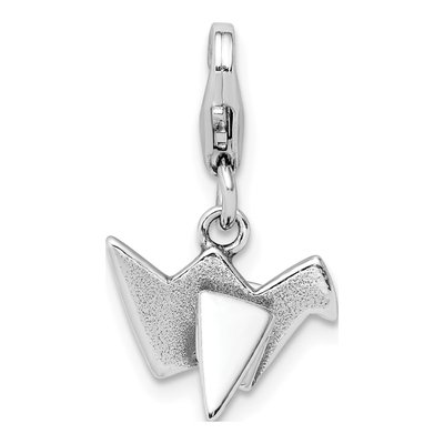 Sterling Silver Origami Charm