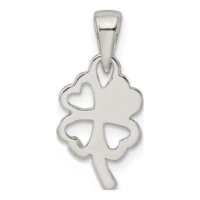 Sterling Silver Clover Pendant – view 4