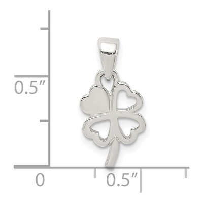 Sterling Silver Clover Pendant – view 5
