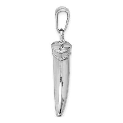 Sterling Silver Claw Pendant – view 3
