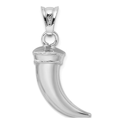 Sterling Silver Claw Pendant – view 4
