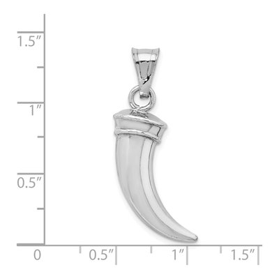 Sterling Silver Claw Pendant – view 5