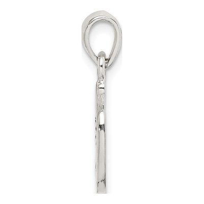 Sterling Silver Enamel Horseshoe Pendant – view 3