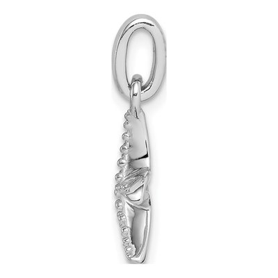 Sterling Silver Textured Starfish Pendant – view 3