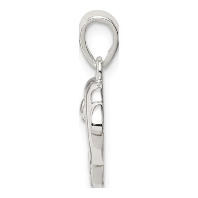 Sterling Silver Dolphin Pendant – view 3