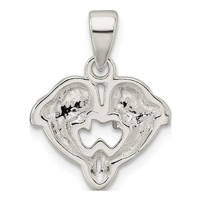 Sterling Silver Dolphin Pendant – view 4