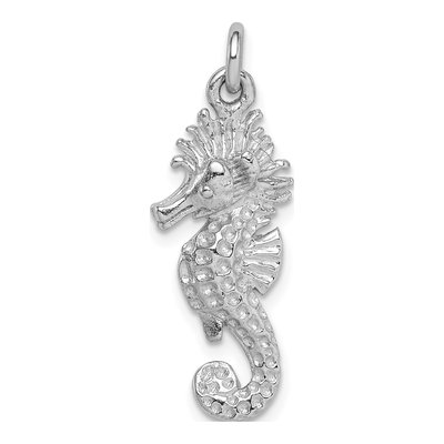 Sterling Silver Seahorse Pendant