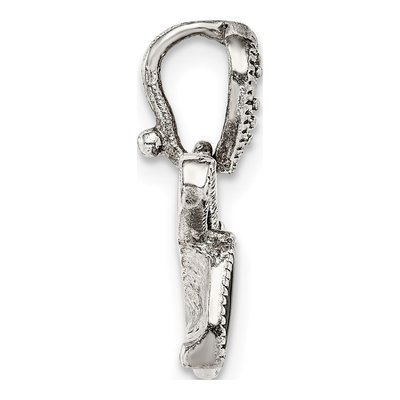 Sterling Silver Marcasite Trombone Pendant – view 3