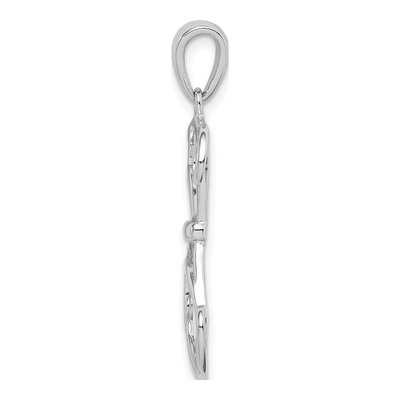 Sterling Silver Dog Pendant – view 3