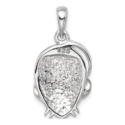 Sterling Silver Crystal Mouse Pendant – view 4