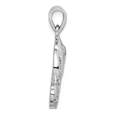 Sterling Silver Elephants Pendant – view 3