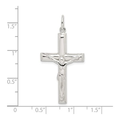 Sterling Silver Crucifix Pendant – view 5
