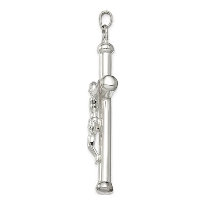 Sterling Silver Crucifix Pendant – view 3