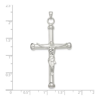 Sterling Silver Crucifix Pendant – view 5