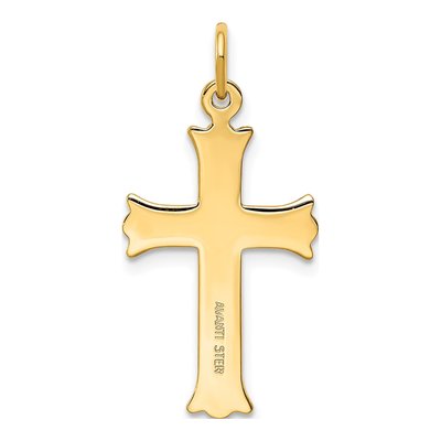 Gold-Plated Sterling Silver Cross Pendant – view 4