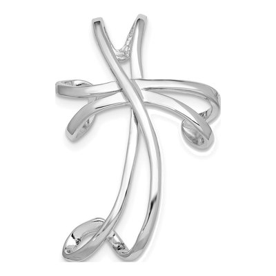 Sterling Silver Cross Slide Pendant