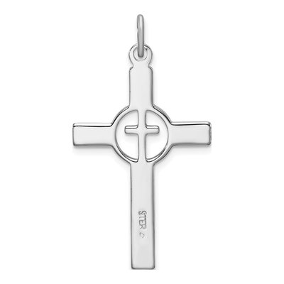 Gold-Plated Sterling Silver Cross Pendant – view 4