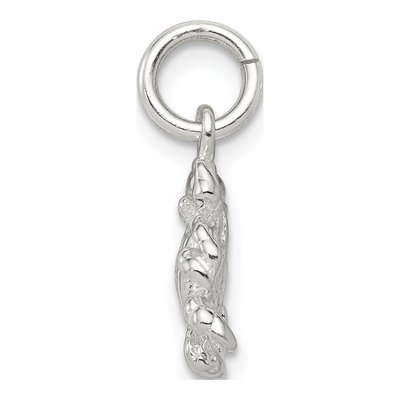 Sterling Silver Crab Charm – view 3