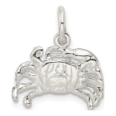 Sterling Silver Crab Charm – view 5