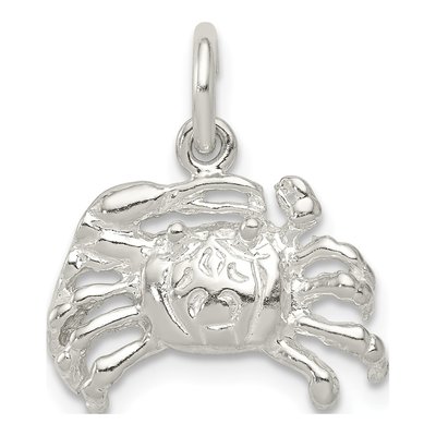 Sterling Silver Crab Charm