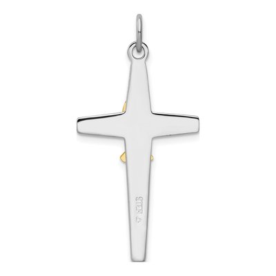 Gold-Plated Sterling Silver Cross Pendant – view 4