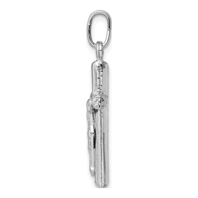 Sterling Silver Crucifix Cross Pendant – view 3