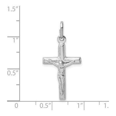 Sterling Silver Crucifix Cross Pendant – view 5