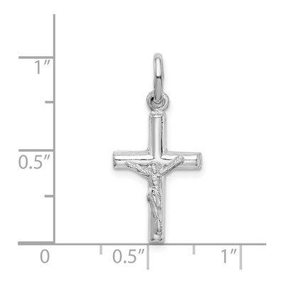 Sterling Silver Crucifix Cross Pendant – view 5