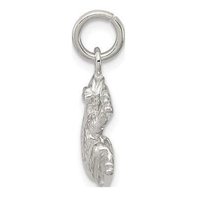 Sterling Silver Frog Pendant – view 3