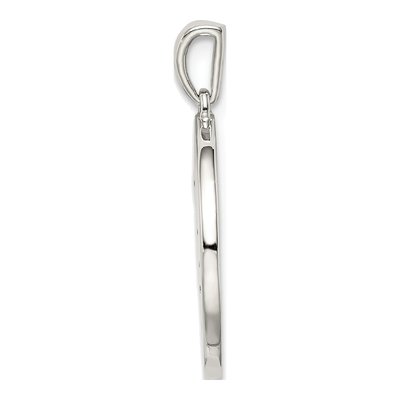 Sterling Silver CZ Aries Zodiac Pendant – view 3