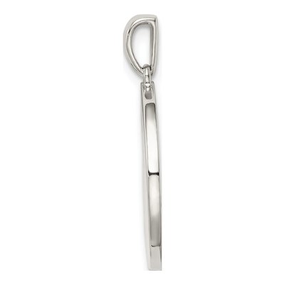 Sterling Silver CZ Leo Zodiac Pendant – view 2