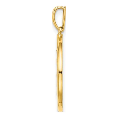 Gold-Plated Sterling Silver CZ Scorpio Zodiac Pendant – view 2