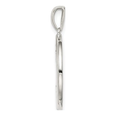 Sterling Silver CZ Sagittarius Zodiac Pendant – view 2