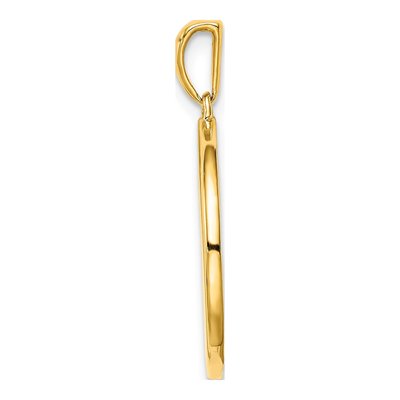 Gold-Plated Sterling Silver CZ Capricorn Zodiac Pendant – view 2