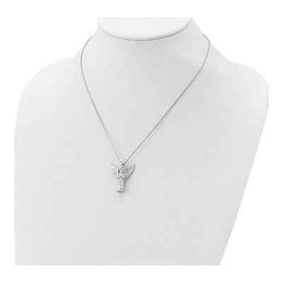 Sterling Silver Angel Ash Holder Pendant Necklace – view 5