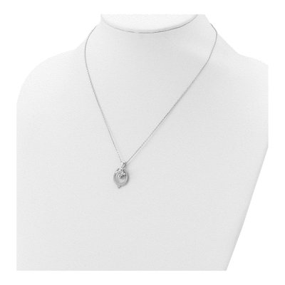 Sterling Silver Horseshoe Ash Holder Pendant Necklace – view 6