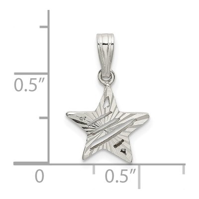 Sterling Silver Star Charm – view 5