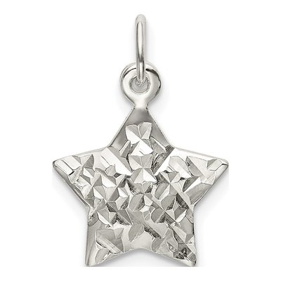 Sterling Silver Star Charm – view 4