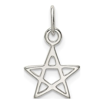 Sterling Silver Star Charm – view 4