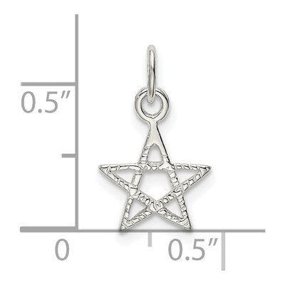 Sterling Silver Star Charm – view 5