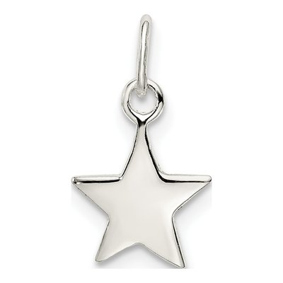 Sterling Silver Star Charm – view 4