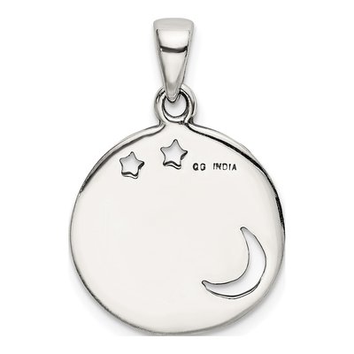 Sterling Silver 'love You to Moon' Pendant – view 4