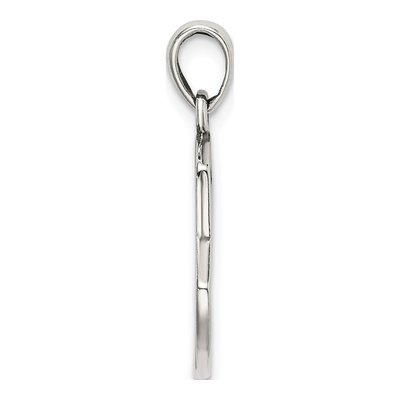 Sterling Silver I Love You to Moon Pendant – view 3