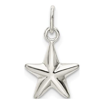 Sterling Silver Star Charm – view 4