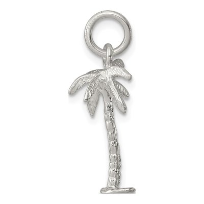 Sterling Silver Palm Tree Pendant – view 3