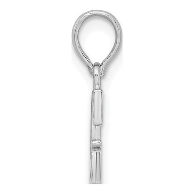 Sterling Silver Initial G Pendant – view 3