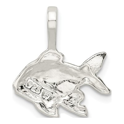 Sterling Silver Fish Pendant – view 5