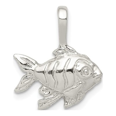 Sterling Silver Fish Pendant