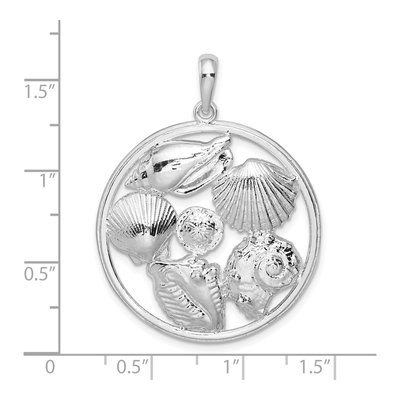 Sterling Silver Shell Pendant – view 7