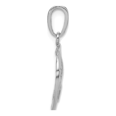 Sterling Silver Sand Dollar Pendant – view 3